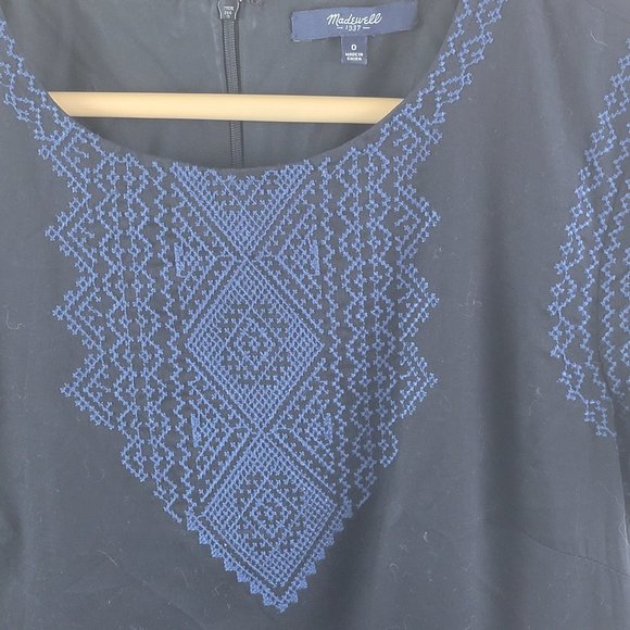 Madewell Fortune Embroidered dress - Picture 4 of 7